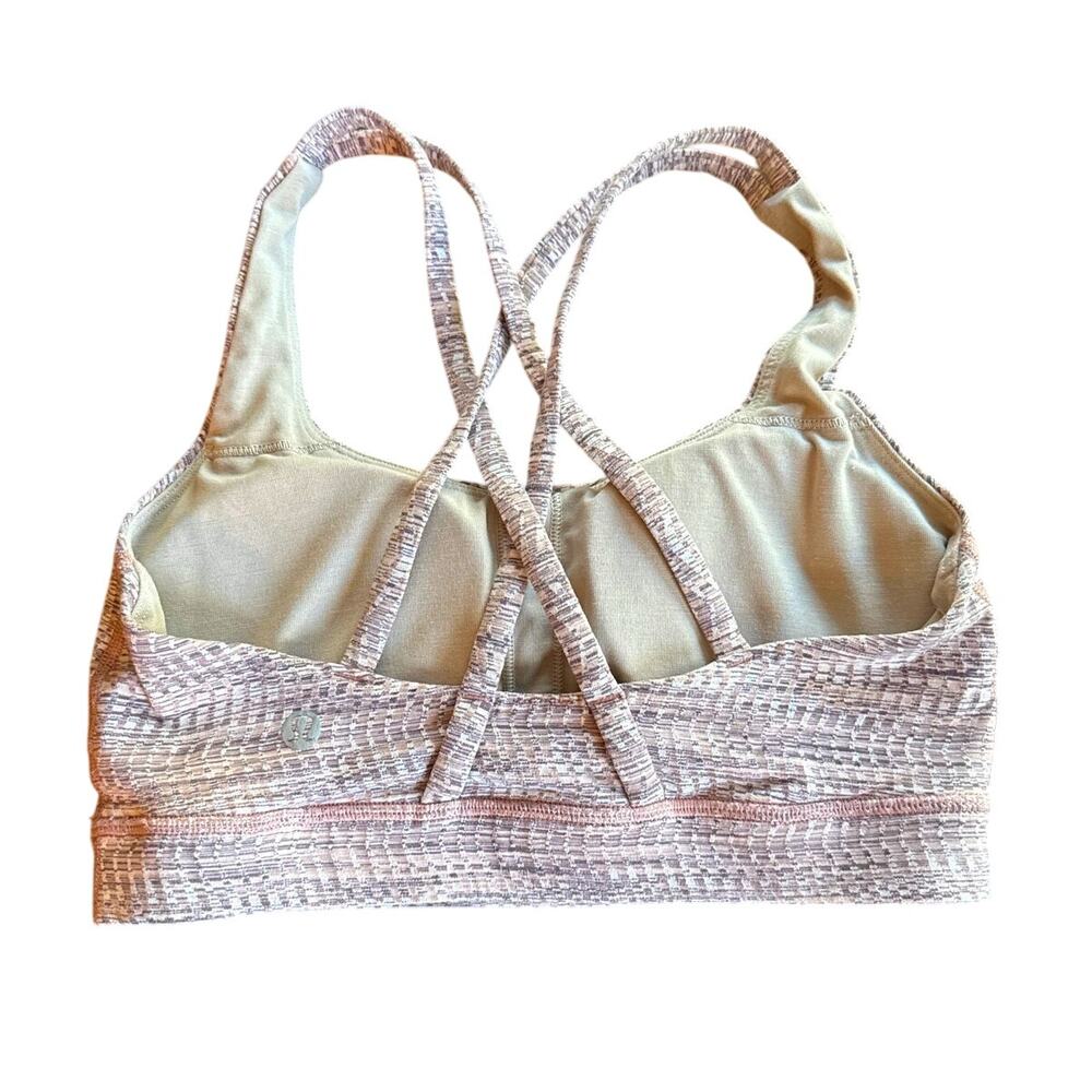 Women's LULULEMON Sports Bra in Pink Heather Print (XS/4)